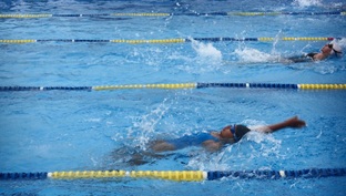 Swimming at Casa da Criança